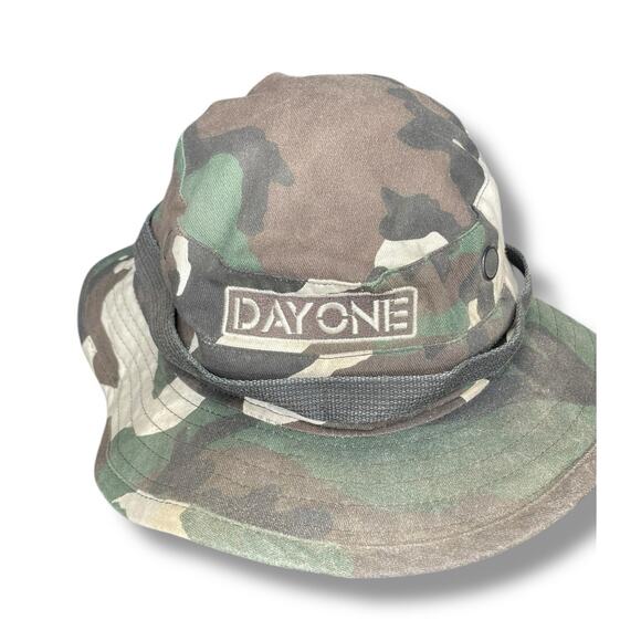 Propper Boonie Hat Sz 7 1/4 US Military Bucket Day One Desert Camo Chin Strap - Picture 13 of 13